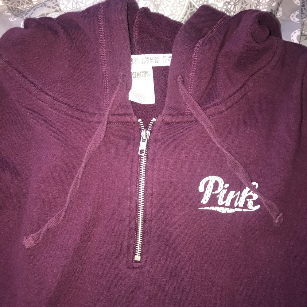 Pink hoodie